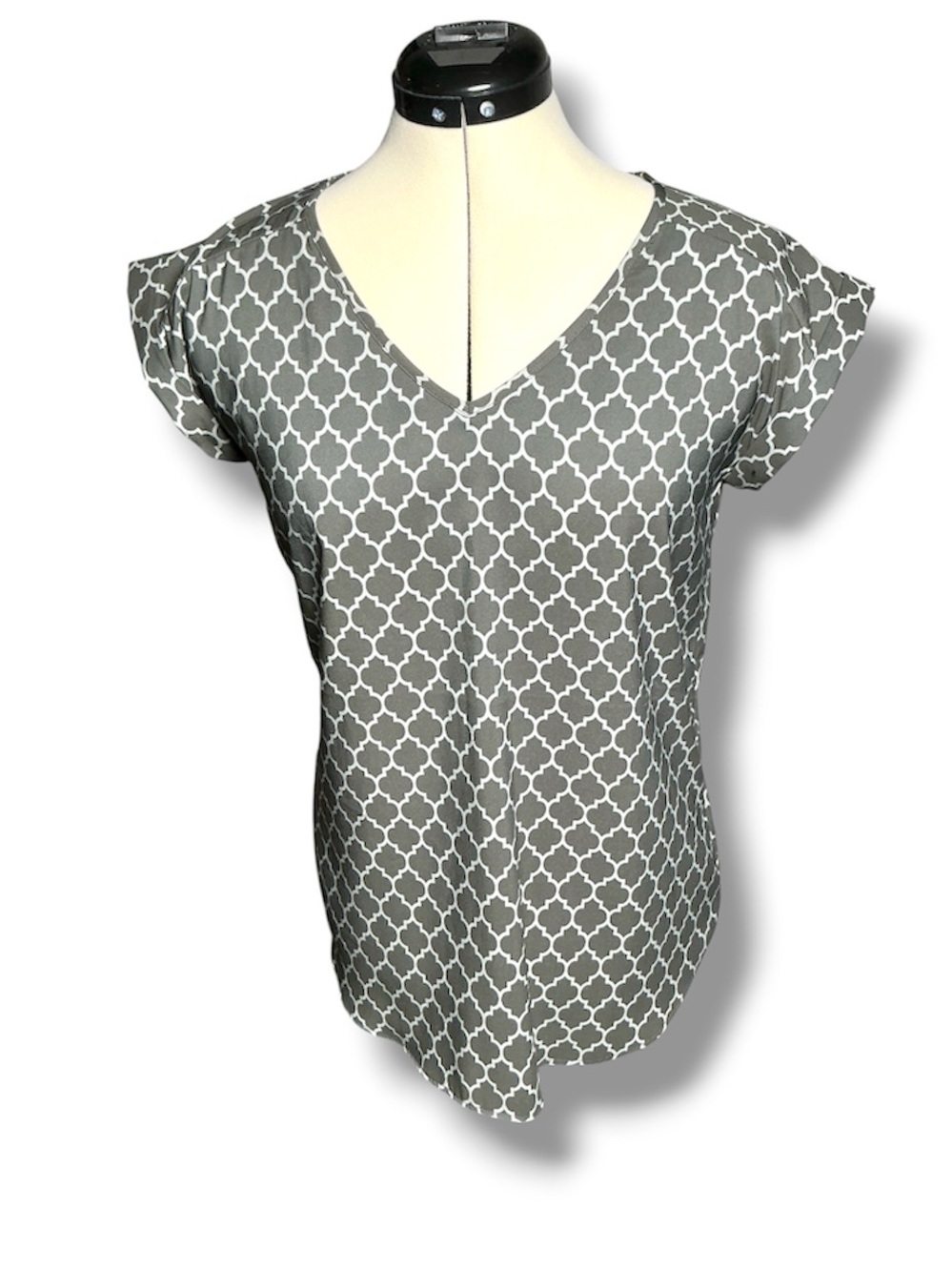 Express V-neck top